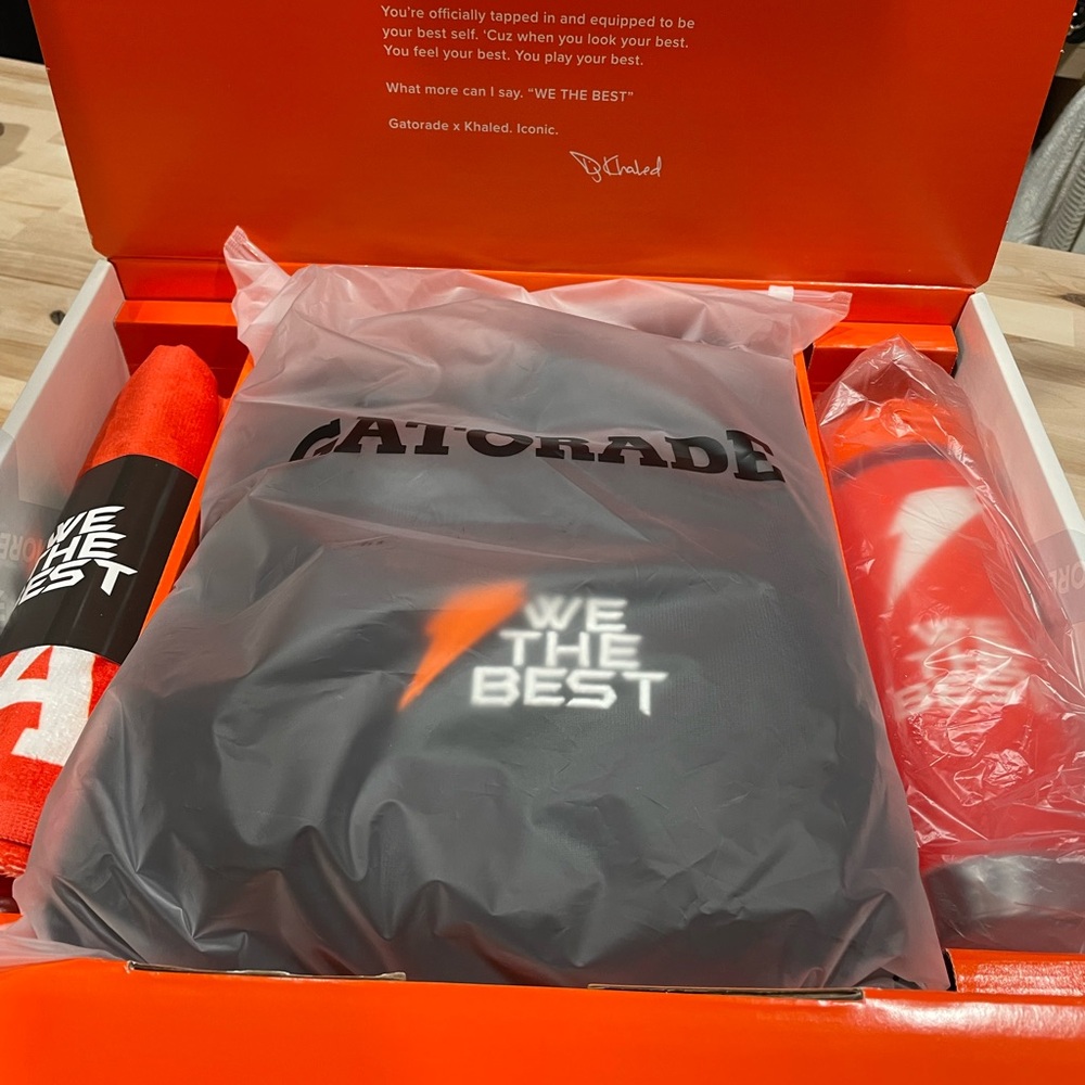 Gatorade x DJ Khaled limited edition capsule